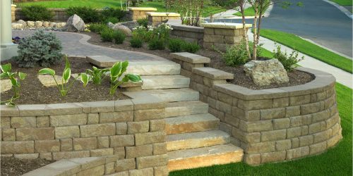 Retaining Walls, Hardscapes, Retention Wall, Retaining Stairway, Landscape Wall, Stone Wall, Block Wall, Free Estimate